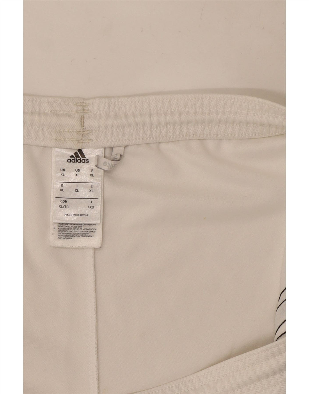Adidas Mens Climalite Sport Shorts XL  White Polyester
