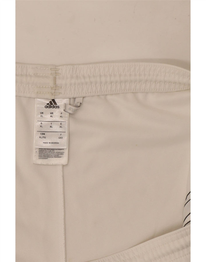 Adidas Mens Climalite Sport Shorts XL  White Polyester