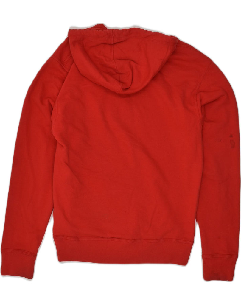 CHAMPION Mens Hoodie Jumper Medium Red Cotton | Vintage Champion | Thrift | Second-Hand Champion | Used Clothing | Messina Hembry 