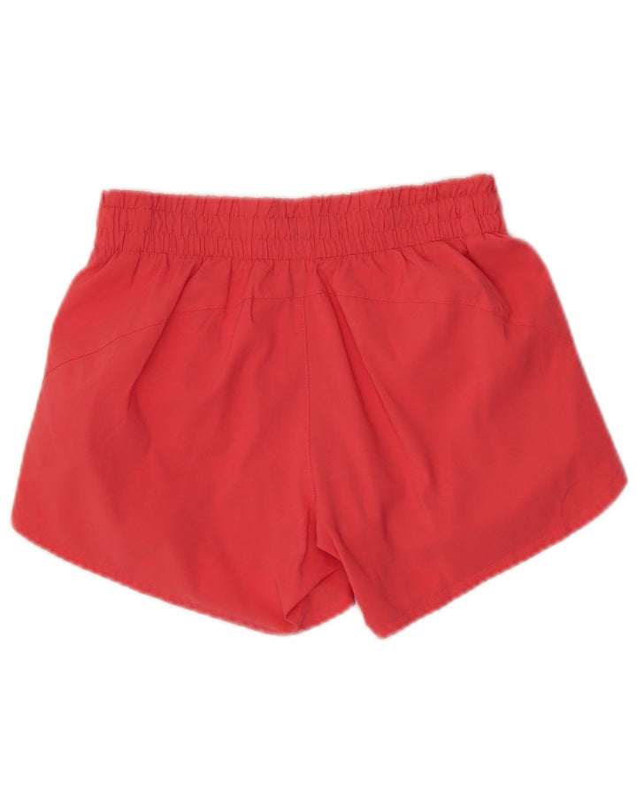 ATHLETA Womens Sport Shorts UK 4 XS  Red Polyester