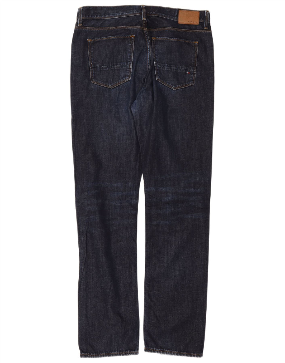 Tommy Hilfiger Mens Mercer Regular Fit Straight Jeans W34 L34 Navy Blue