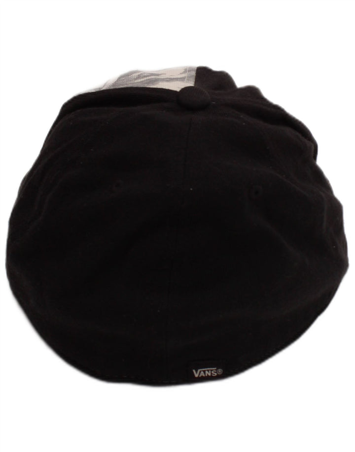 VANS Mens Graphic Baseball Cap Large/XL Black Acrylic Logo