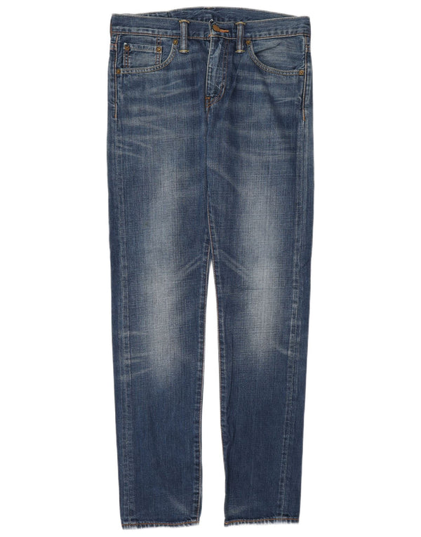 Levi's Mens 508 Regular Tapered Jeans W29 L32 Blue Cotton