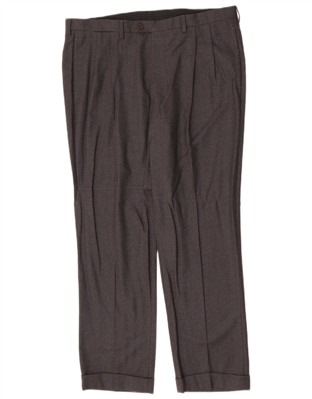 Kiton Mens Pegged Suit Trousers IT 52 XL W38 L30 Grey