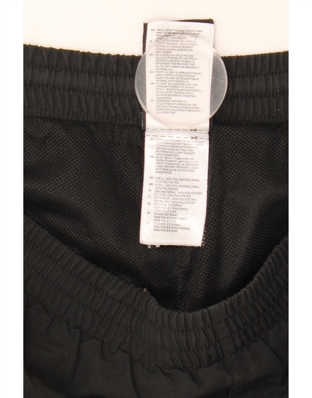 Adidas Mens Clima 365 Tracksuit Trousers Joggers Medium Black Polyester