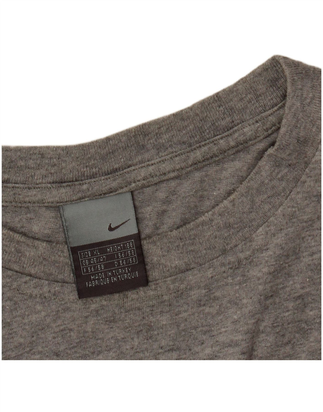 Nike Mens T-Shirt Top XL Grey