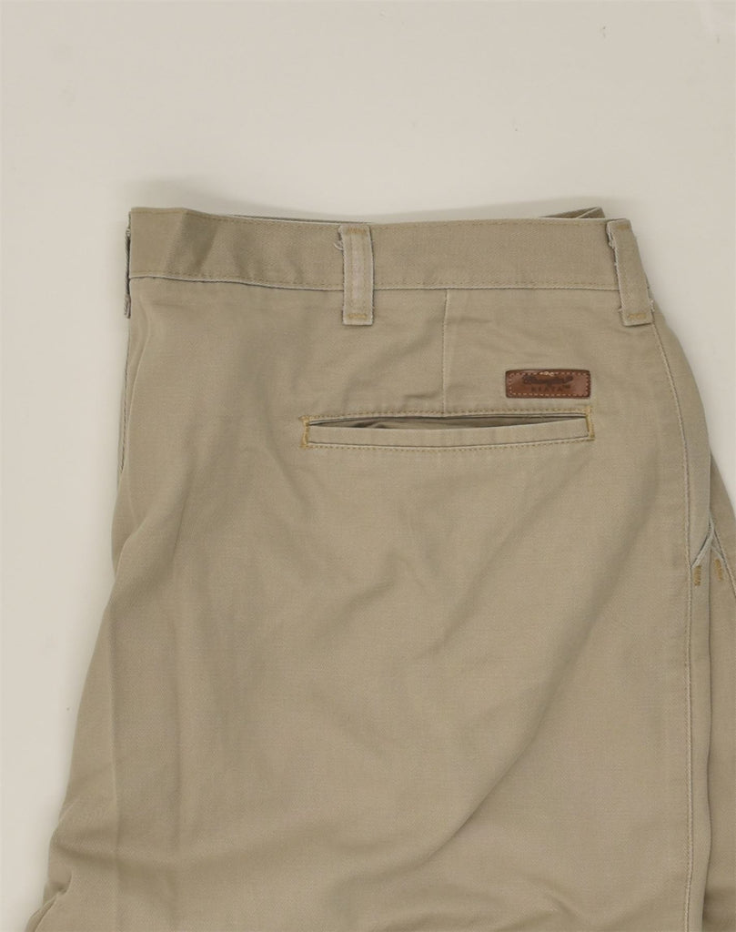 WRANGLER Mens Straight Chino Trousers W42 L34  Beige Cotton | Vintage Wrangler | Thrift | Second-Hand Wrangler | Used Clothing | Messina Hembry 