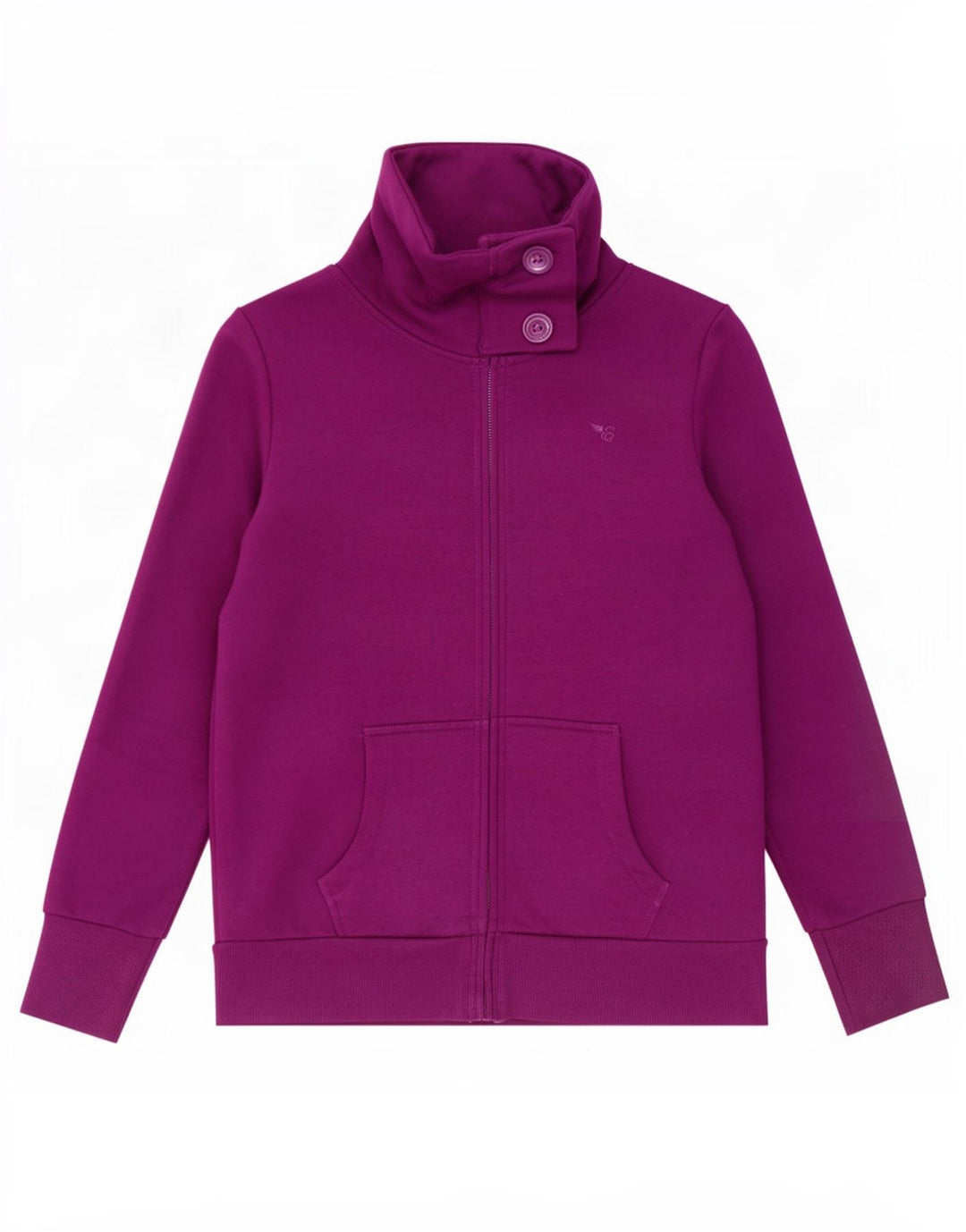Esprit Womens Tracksuit Top Jacket UK 18 XL Purple Cotton