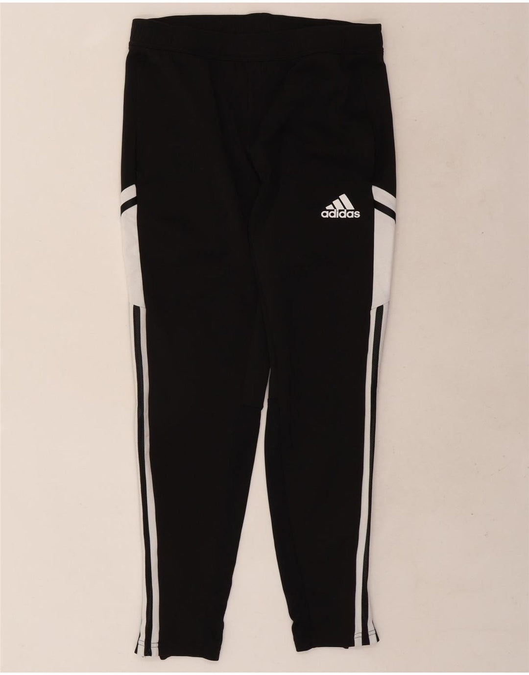 Adidas Mens Aeroready Tracksuit Trousers Medium Black Colourblock Polyester