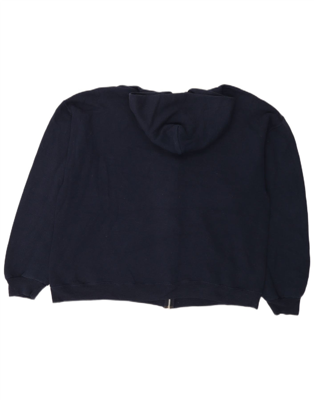 RUSSELL ATHLETIC Womens Dri-Power Zip Hoodie Sweater UK 18 XL Navy Blue