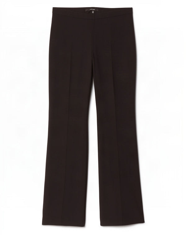 Zara Womens Flare Casual Trousers EU 38 Small W28 L32 Black Polyester