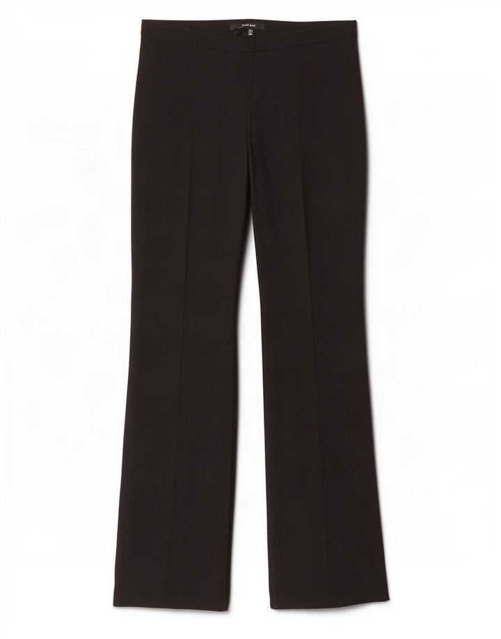 Zara Womens Flare Casual Trousers EU 38 Small W28 L32 Black Polyester