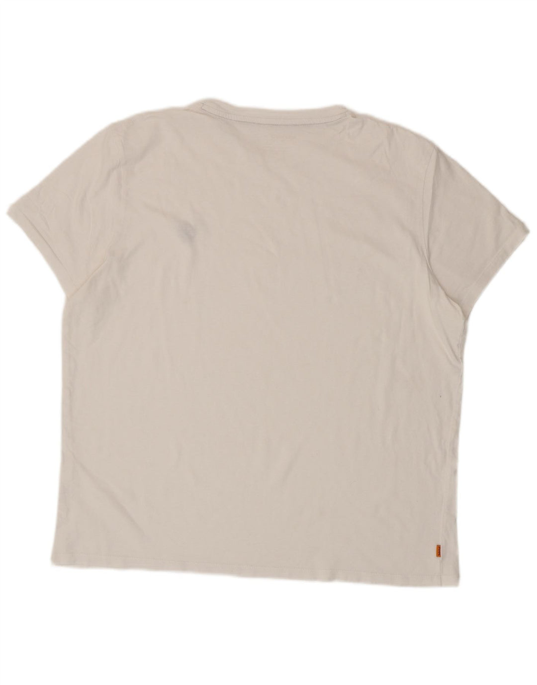 Timberland Mens Slim Fit T-Shirt Top 2XL White