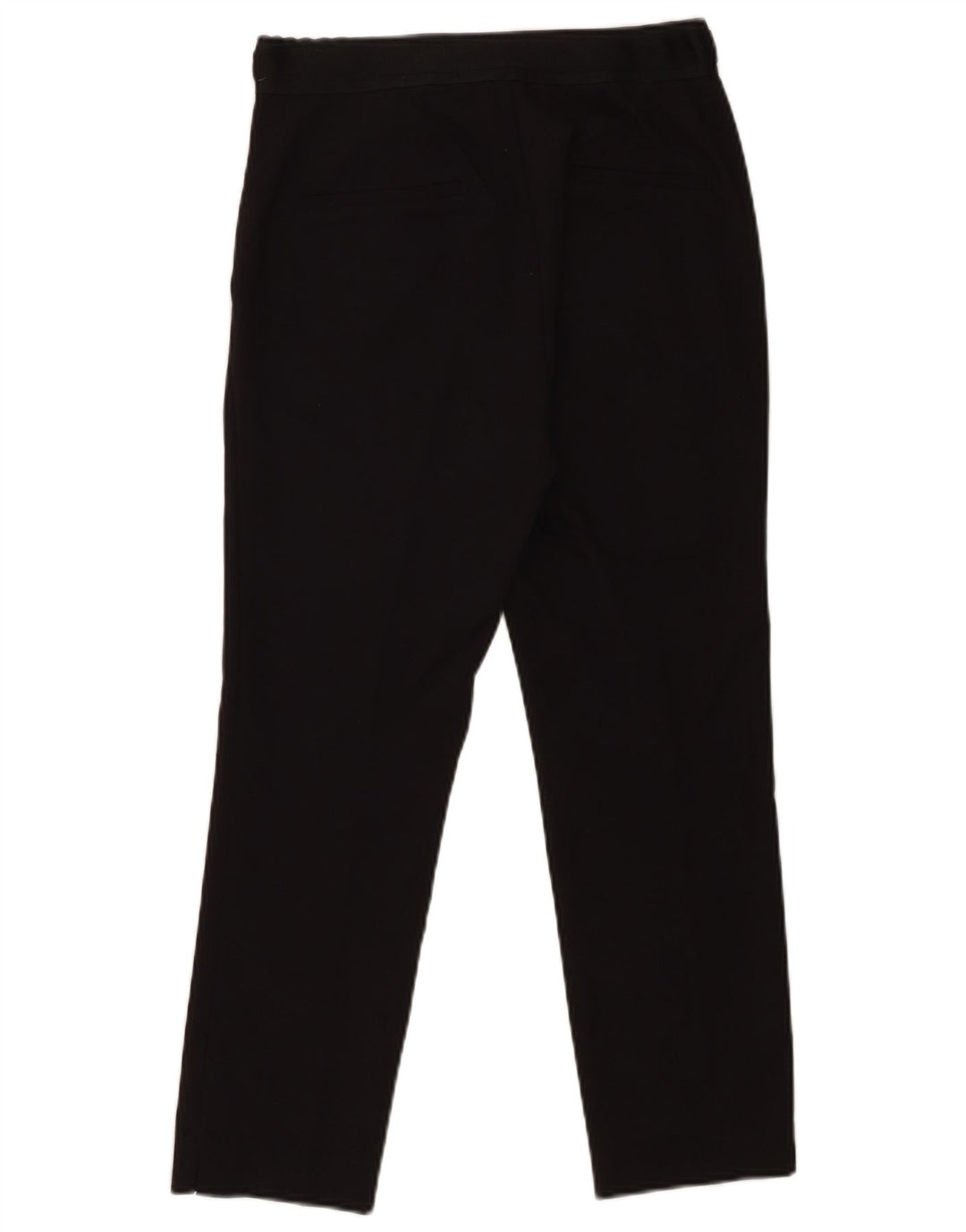 Zara Womens Cropped Trousers Small W26 L23 Black