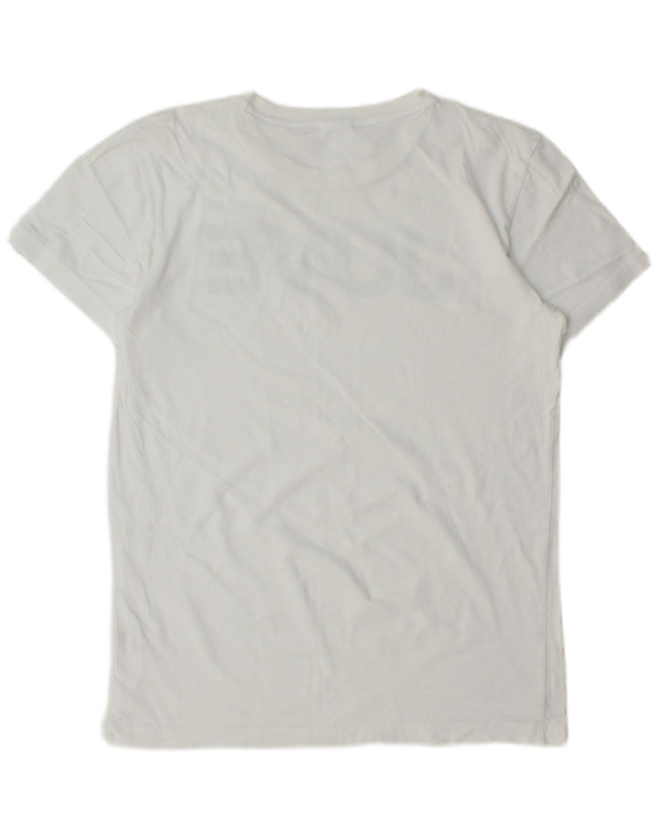 Adidas Mens Graphic T-Shirt Top Small White