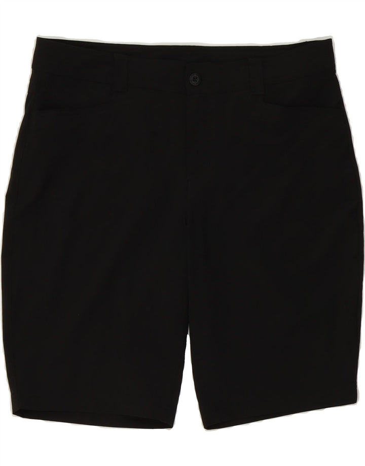 EDDIE BAUER Womens Chino Shorts US 12 Large W34  Black Polyester