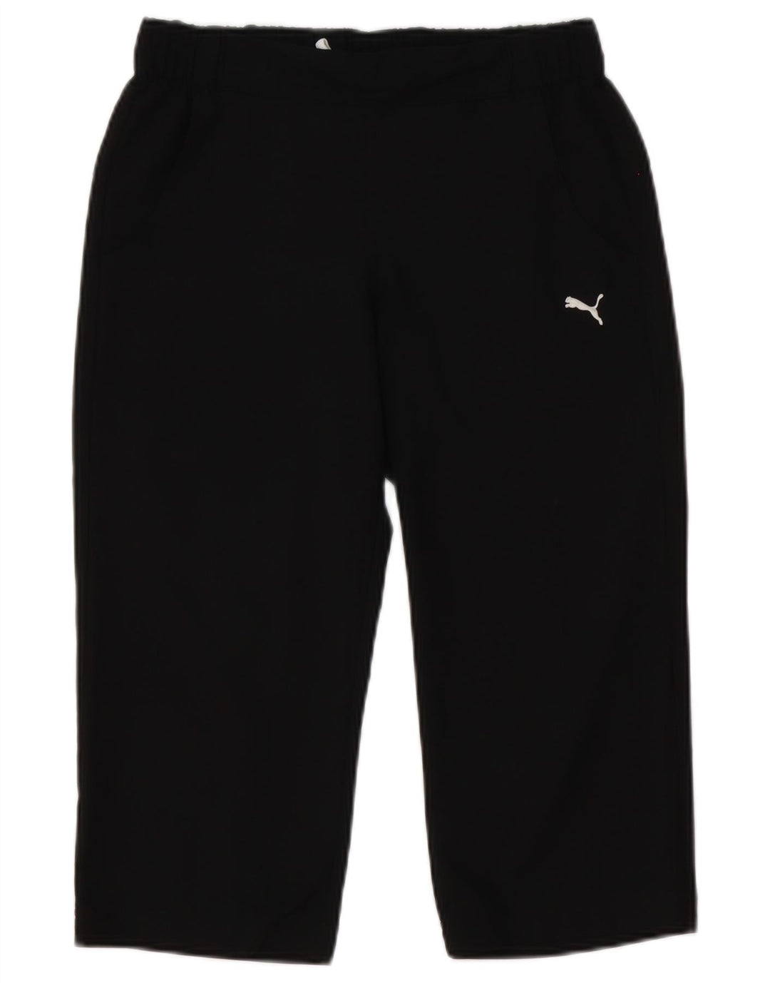 Puma Womens Capri Tracksuit Trousers UK 10 Small  Black