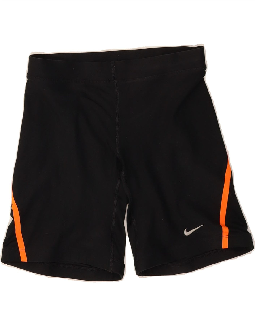 NIKE Girls Dri Fit Sport Shorts 8-9 Years Small Black Polyester Vintage Nike and Second-Hand Nike from Messina Hembry 