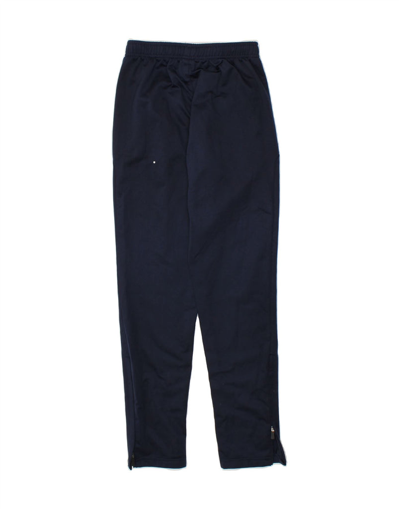 HUMMEL Boys Tracksuit Trousers 11-12 Years Navy Blue Polyester | Vintage Hummel | Thrift | Second-Hand Hummel | Used Clothing | Messina Hembry 