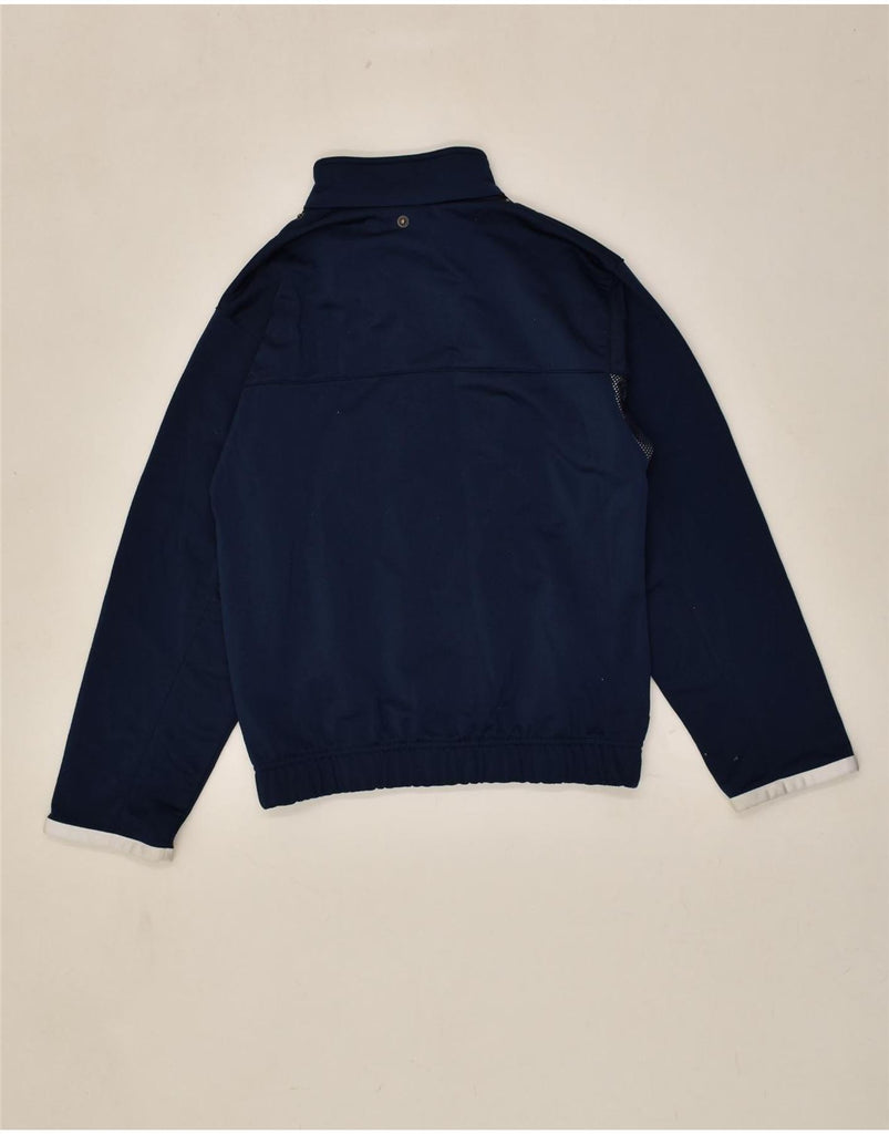 NIKE Boys Tracksuit Top Jacket 11-12 Years Navy Blue Colourblock Polyester | Vintage Nike | Thrift | Second-Hand Nike | Used Clothing | Messina Hembry 