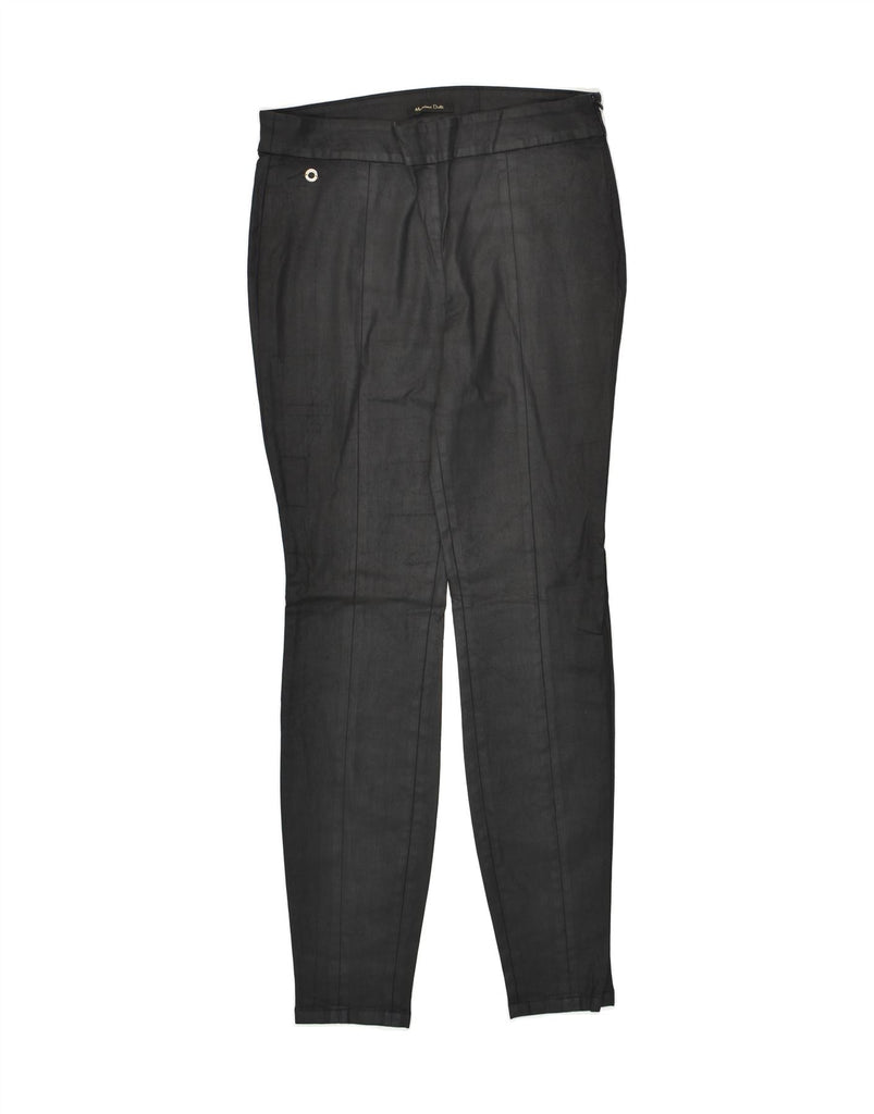 MASSIMO DUTTI Womens Skinny Suit Trousers EU 38 Medium W28 L29 Black | Vintage Massimo Dutti | Thrift | Second-Hand Massimo Dutti | Used Clothing | Messina Hembry 