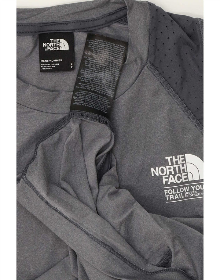 The North Face Mens Graphic Vest Top Small Grey Polyester Sports