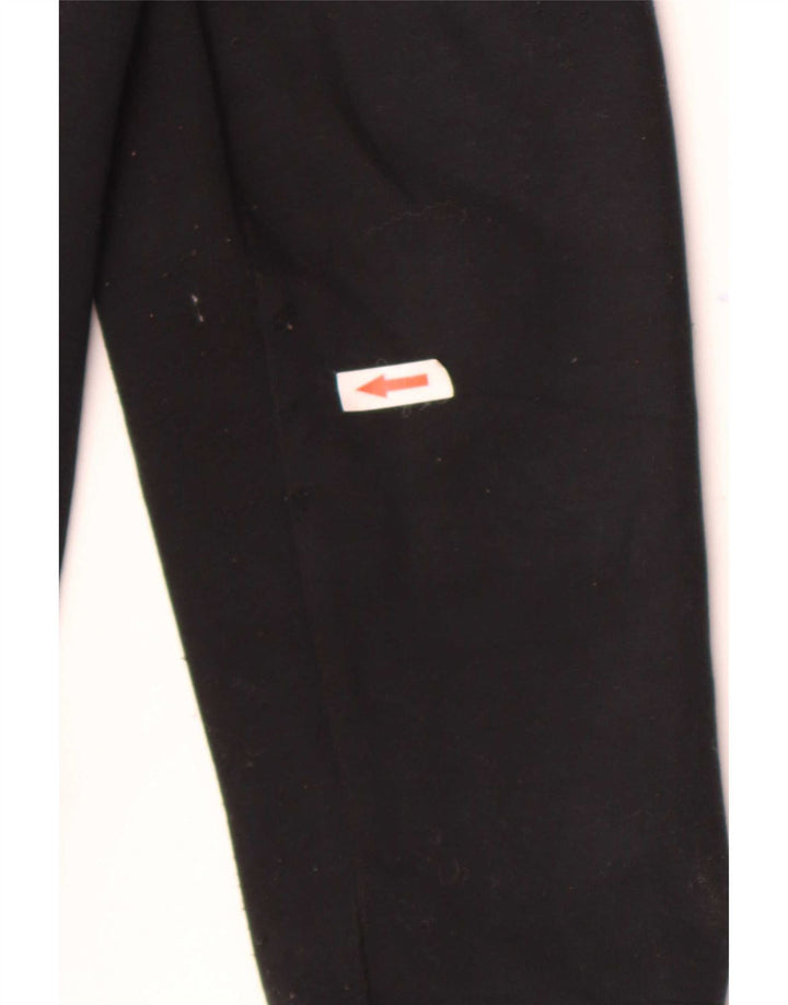 Nike Mens Zip Hoodie Sweater Large Black Cotton