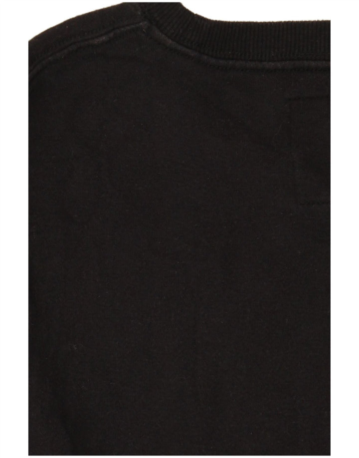 Levi's Boys Graphic Sweatshirt Jumper 11-12 Years Black Cotton