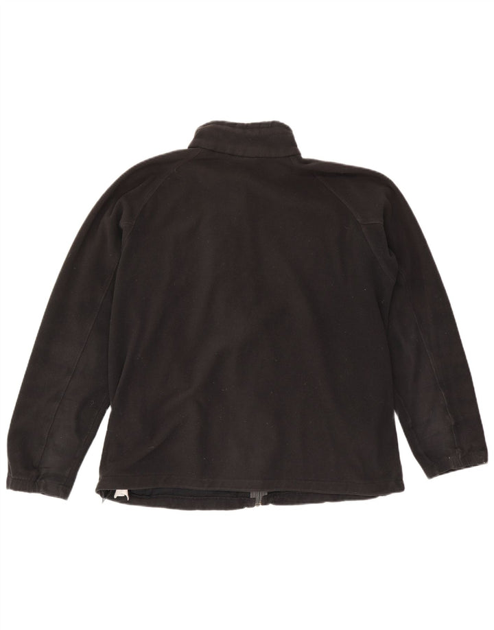 Columbia Mens Fleece Jacket UK 40 Large Black Polyester
