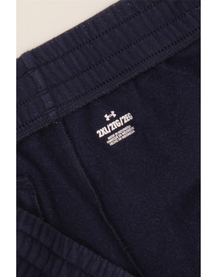 UNDER ARMOUR Mens Sport Shorts 2XL  Navy Blue Vintage Under Armour and Second-Hand Under Armour from Messina Hembry 