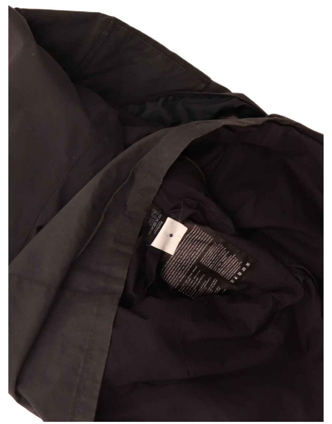 Barbour Mens Waxed Cotton Jacket UK 42 XL Navy Blue Cotton