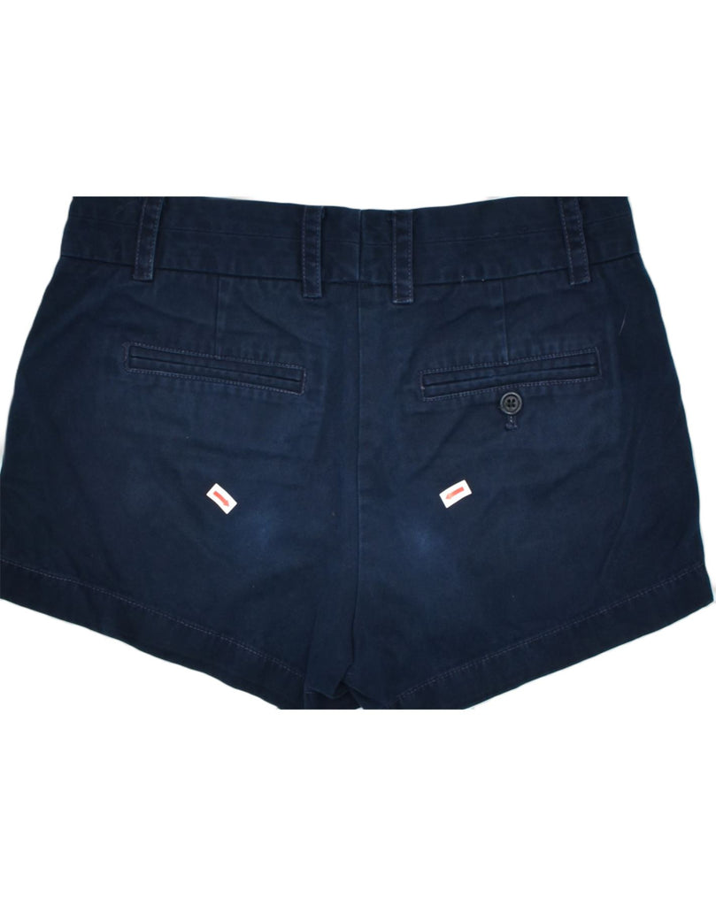 J. CREW Womens Chino Shorts W30 Medium Navy Blue Cotton | Vintage | Thrift | Second-Hand | Used Clothing | Messina Hembry 