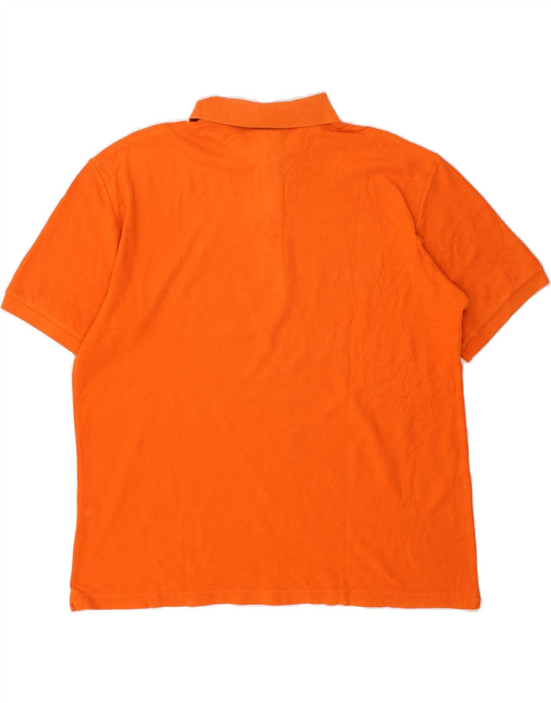 DIADORA Mens Polo Shirt 2XL Orange Cotton | Vintage Diadora | Thrift | Second-Hand Diadora | Used Clothing | Messina Hembry 