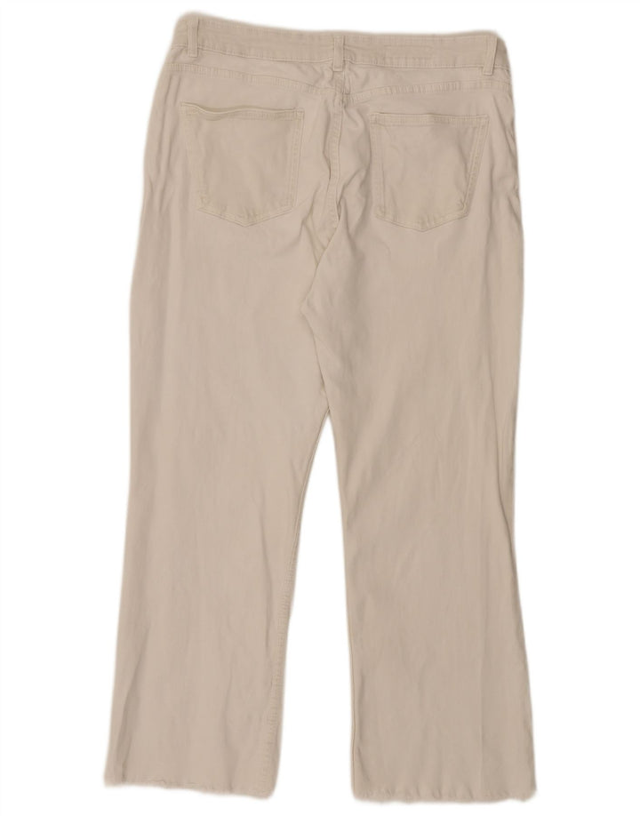 Zara Womens Straight Jeans EU 46 2XL W36 L26 White