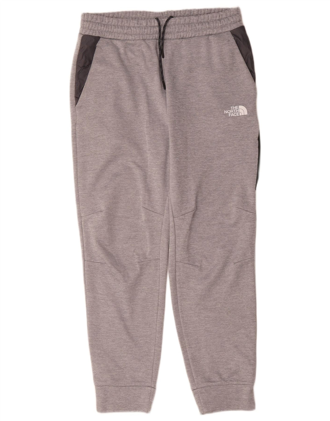 The North Face Mens Tracksuit Trousers Joggers Medium Grey Colourblock