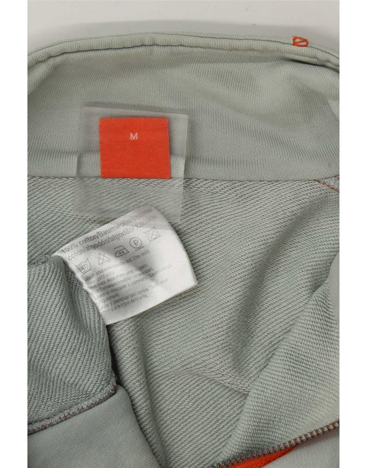 Hugo Boss Mens Tracksuit Top Jacket Medium Grey Cotton
