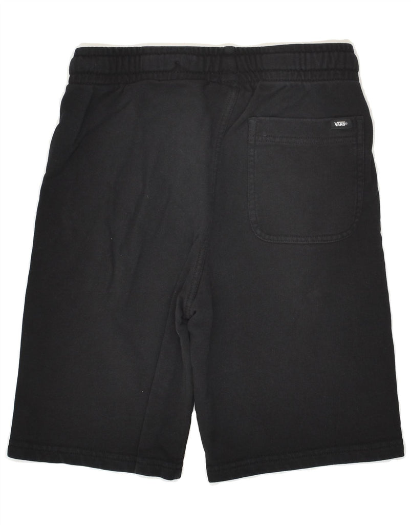 VANS Boys Graphic Sport Shorts 7-8 Years Medium Black Cotton | Vintage Vans | Thrift | Second-Hand Vans | Used Clothing | Messina Hembry 