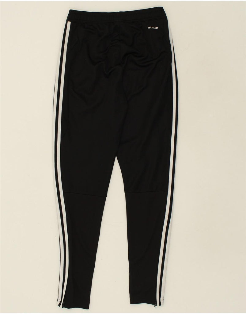 ADIDAS Mens Aeroready Tracksuit Trousers XS Black Polyester | Vintage Adidas | Thrift | Second-Hand Adidas | Used Clothing | Messina Hembry 