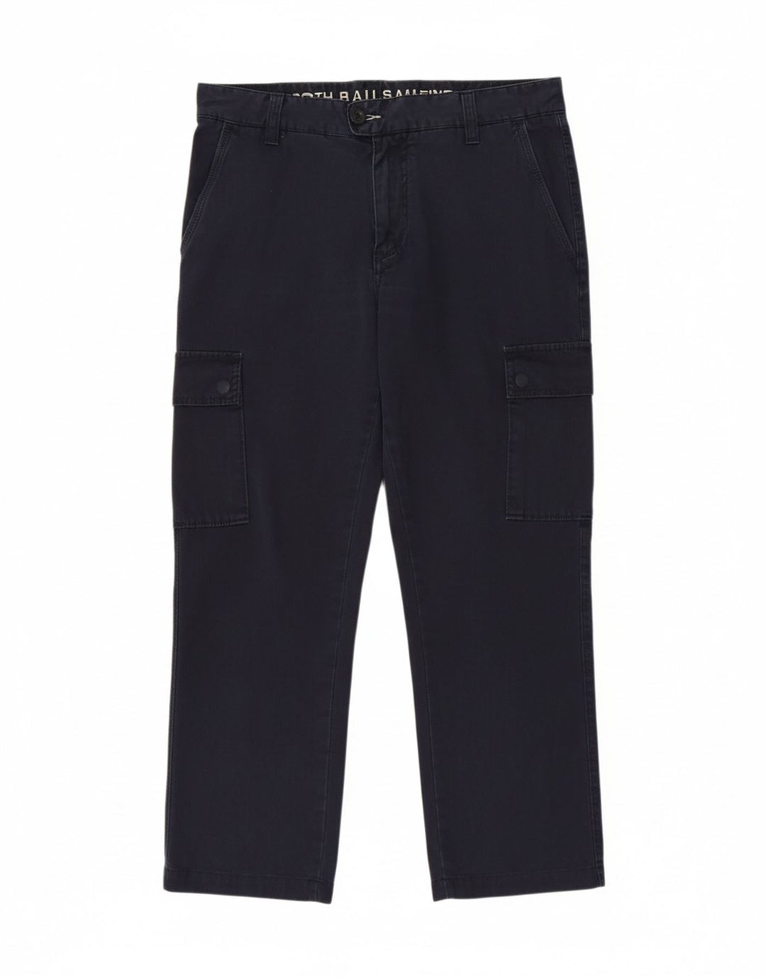 NORTH SAILS Mens Straight Cargo Trousers W33 L27 Navy Blue Cotton Vintage North Sails and Second-Hand North Sails from Messina Hembry 