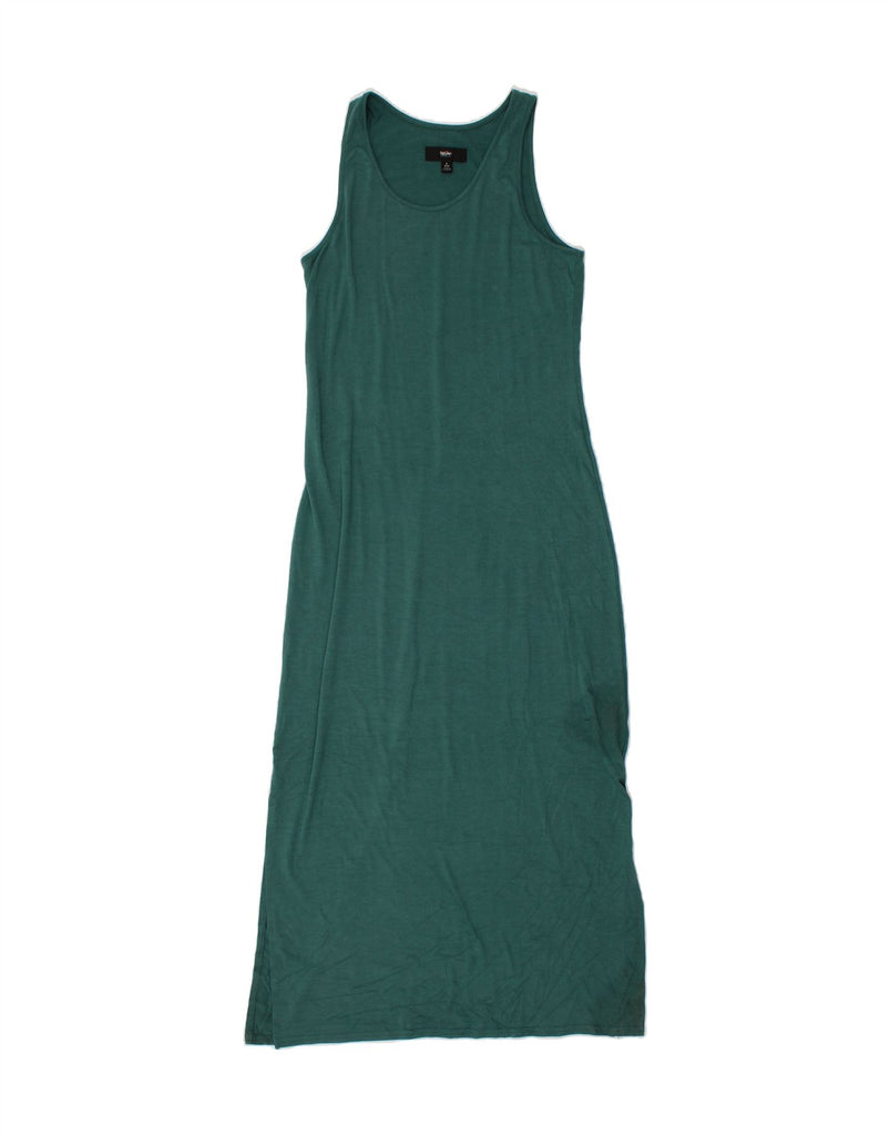 MOSSIMO Womens Sleeveless Maxi Dress UK 12 Medium Green Polyester Vintage Mossimo and Second-Hand Mossimo from Messina Hembry 