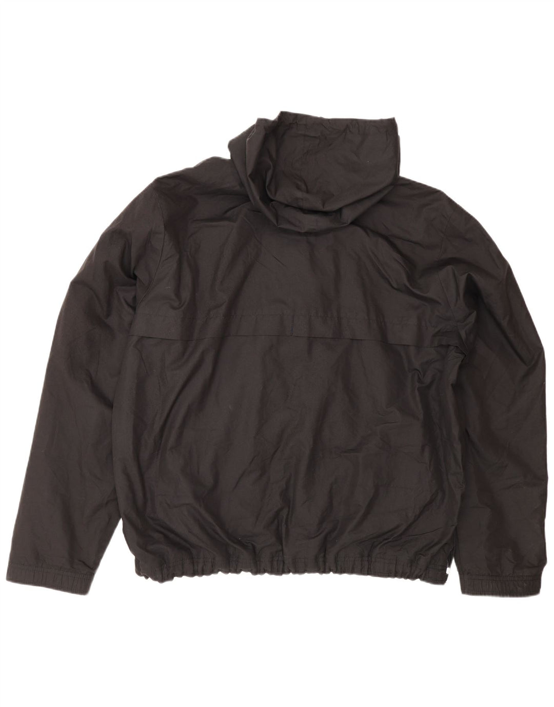 Puma Mens Hooded Pullover Windbreaker Jacket UK 42 XL Black