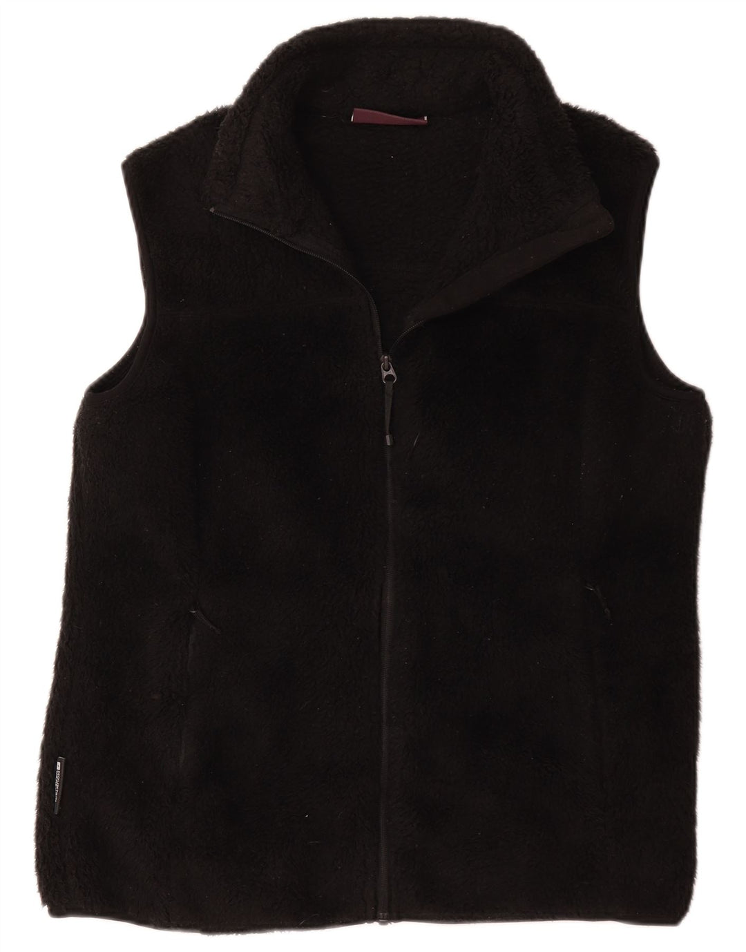 Mountain Warehouse Womens Fleece Gilet UK 16 Large Black Polyester