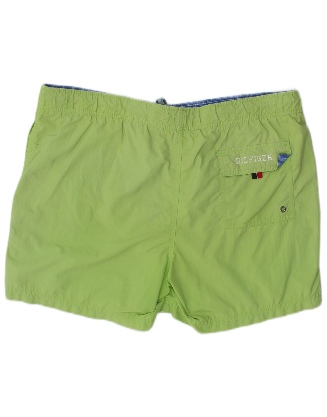 Tommy Hilfiger Mens Swimming Shorts Medium Green Polyester