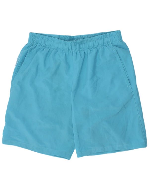 Under Armour Boys Graphic Sport Shorts 11-12 Years Large Blue Polyester