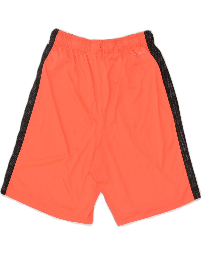 RUSSEL Mens Sport Shorts Small Orange Polyester | Vintage RUSSEL | Thrift | Second-Hand RUSSEL | Used Clothing | Messina Hembry 