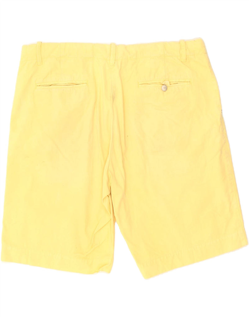 AVIREX Mens Chino Shorts W37 Large Yellow Cotton | Vintage Avirex | Thrift | Second-Hand Avirex | Used Clothing | Messina Hembry 