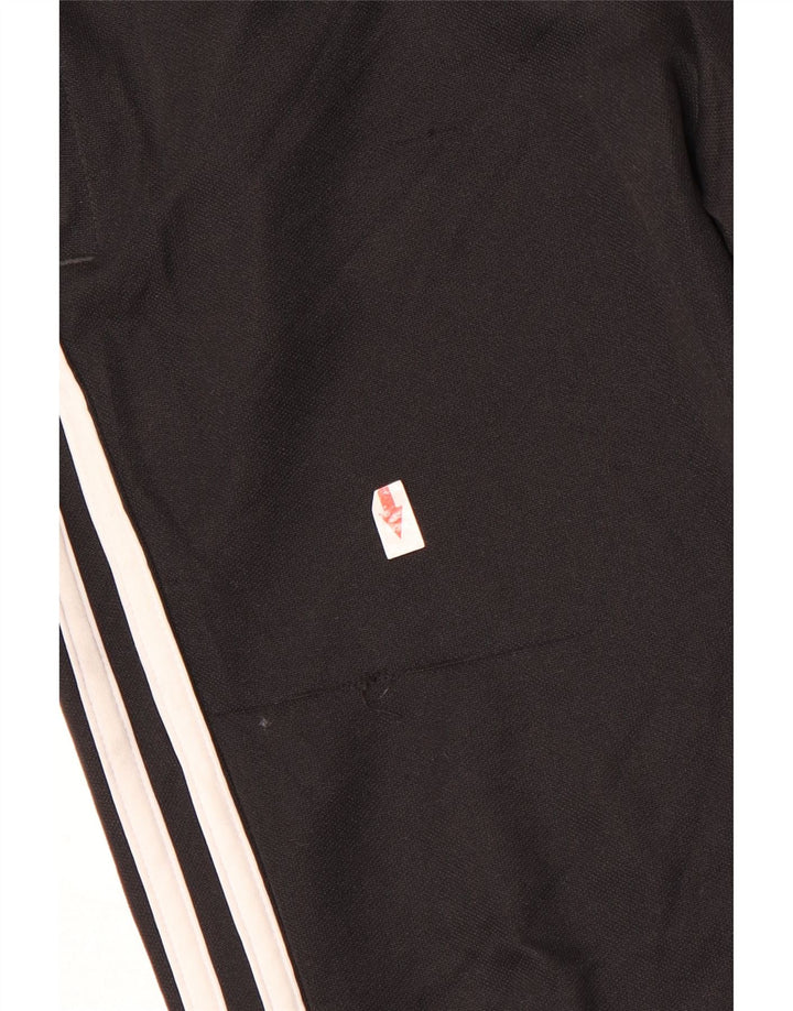 Adidas Boys Aeroready Tracksuit Trousers 11-12 Years Black Polyester