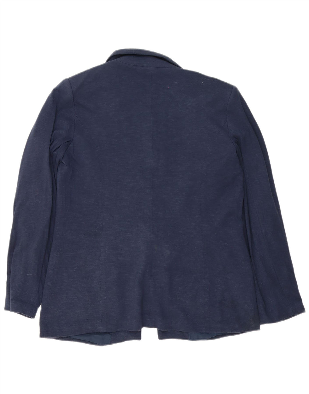 Oasis Womens Oversized 1 Button Blazer Jacket UK 12 Medium Navy Blue