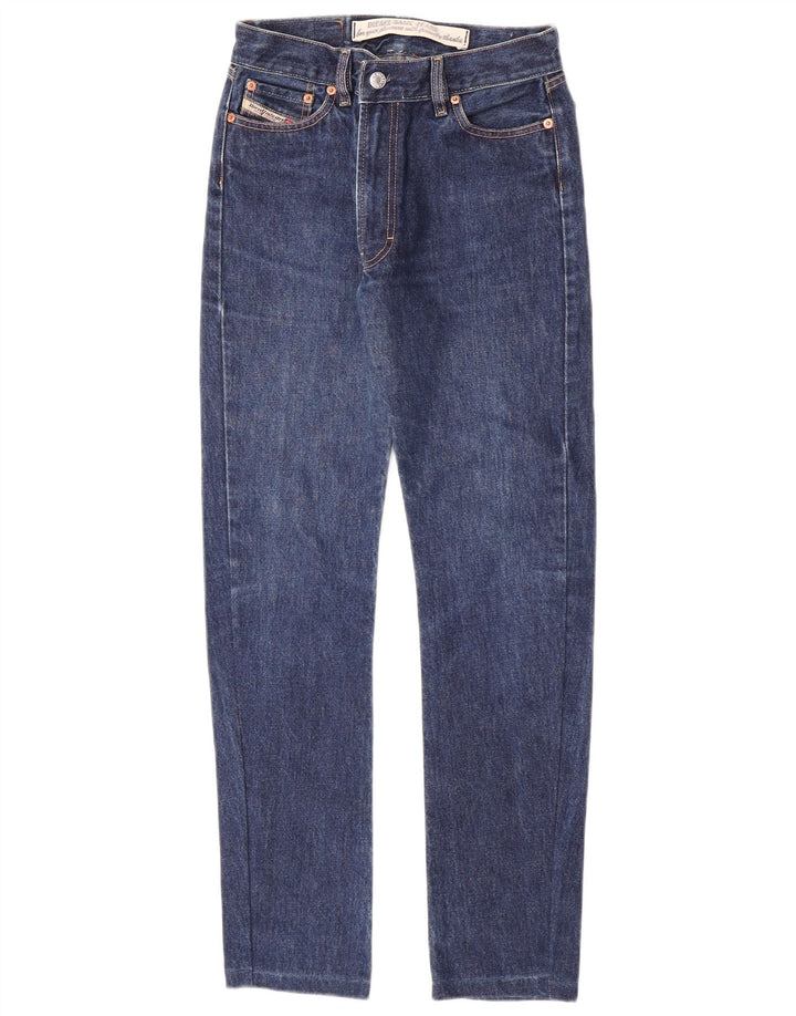 Diesel Womens Straight Jeans W28 L29 Blue Cotton