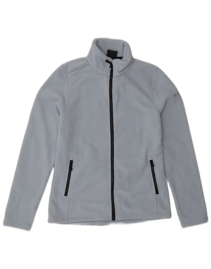 Musto Womens Fleece Jacket UK 10 Small Blue Polyester